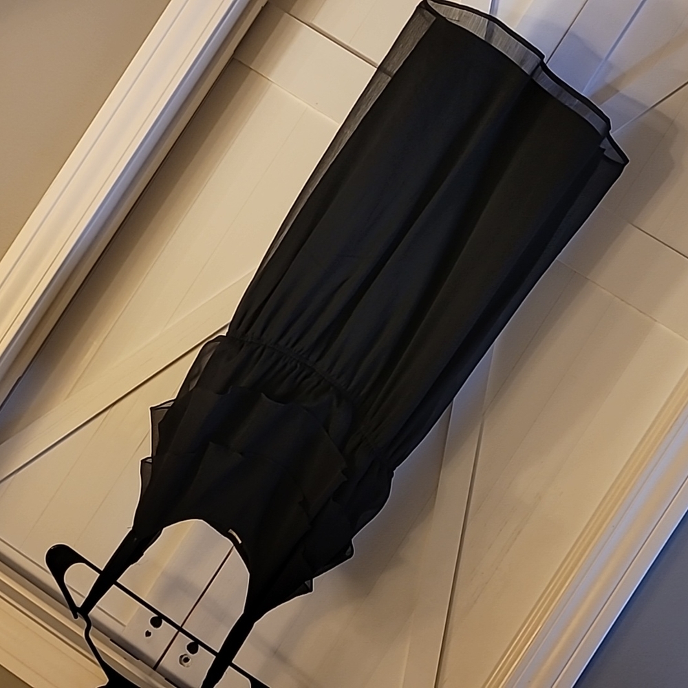 Black summer dress 2x